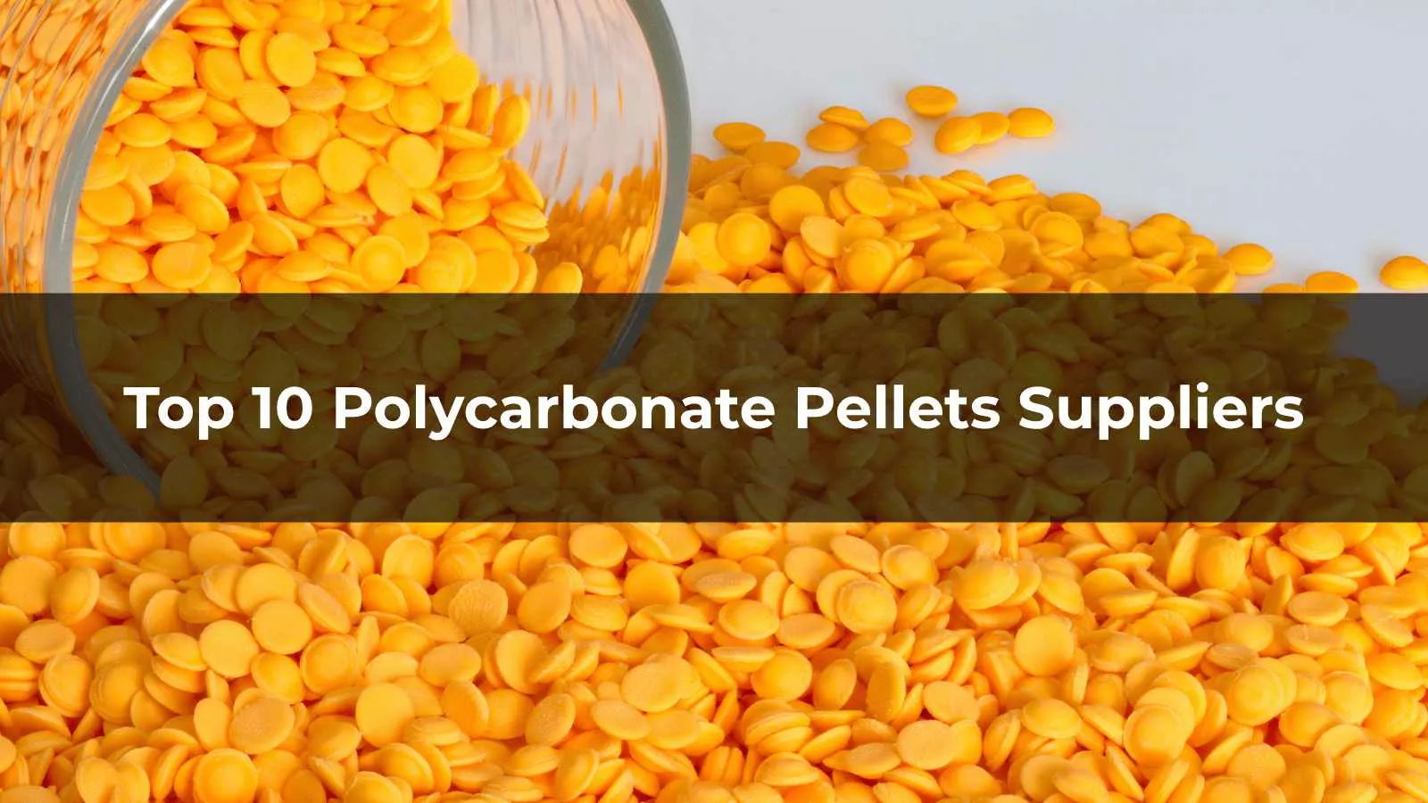 Polycarbonate pellets supplier guide featuring virgin and recycled PC resin